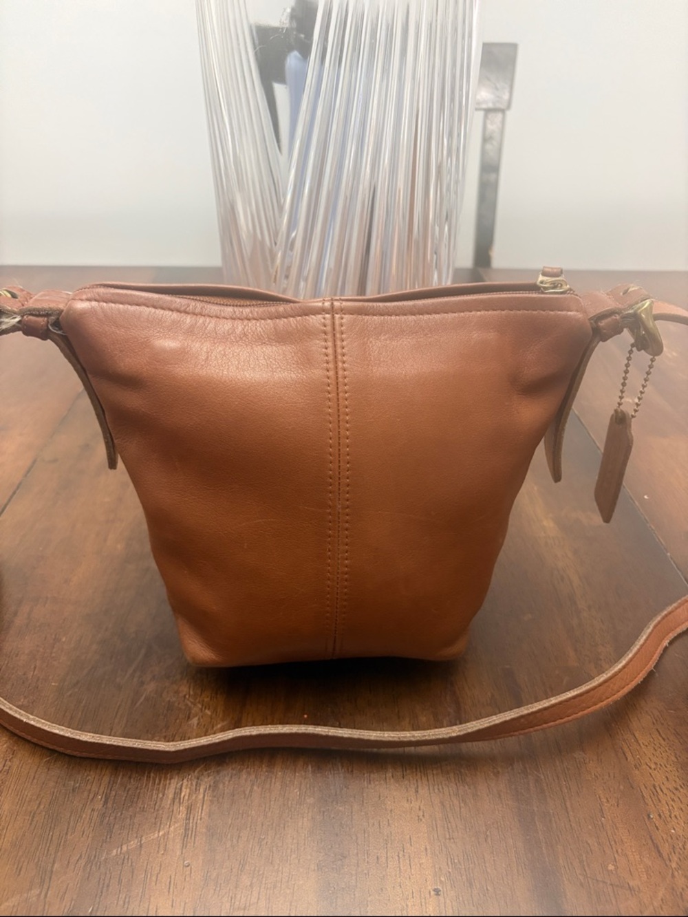 COACH Vintage Small Duffle Bucket Bag Made in Usa in GUC.
